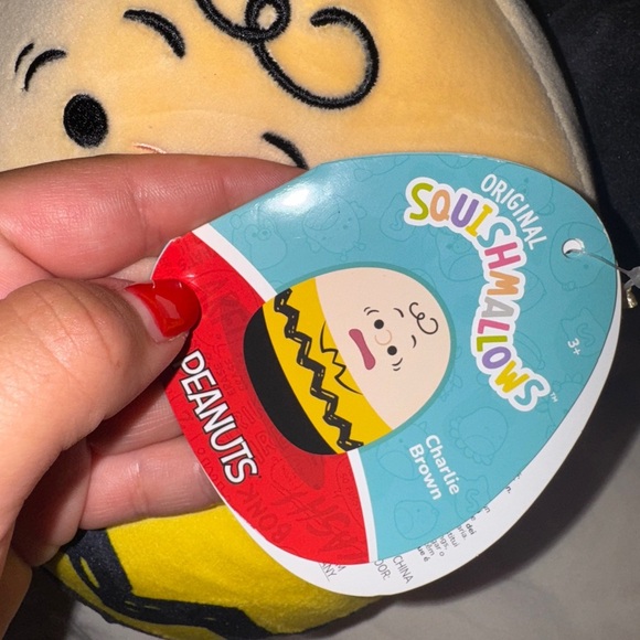 Charlie Brown Squishmallow 8” - Picture 3 of 3